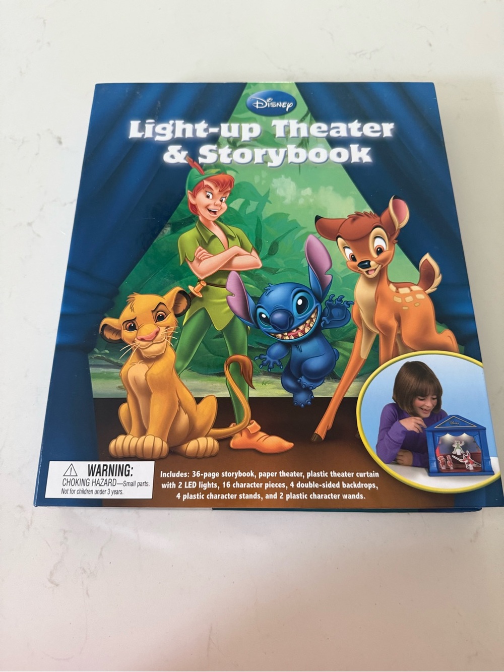 Disney Light-up Theater & Storybook - Blue